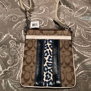 Coach cross body purse